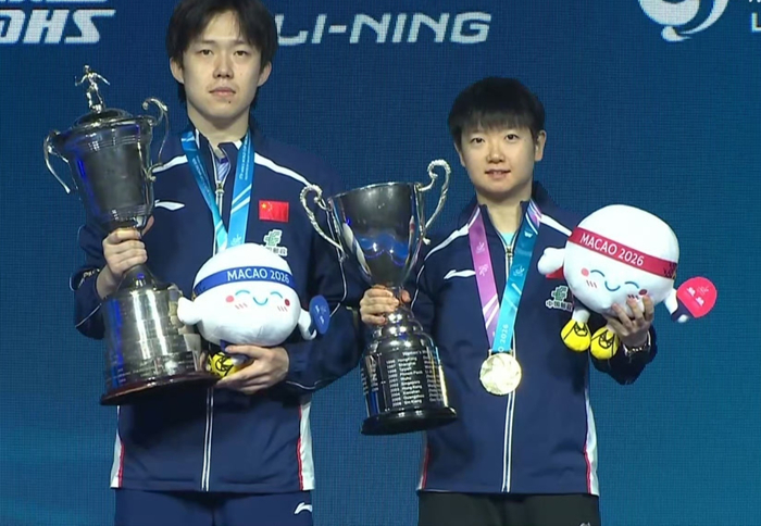 开云中国-澳门世界杯过后 国乒洛杉矶奥运会女队3人无悬念 男队选人遇挑战|王楚钦|男双|孙颖莎|蒯曼|陈幸同_新浪体育_新浪新闻